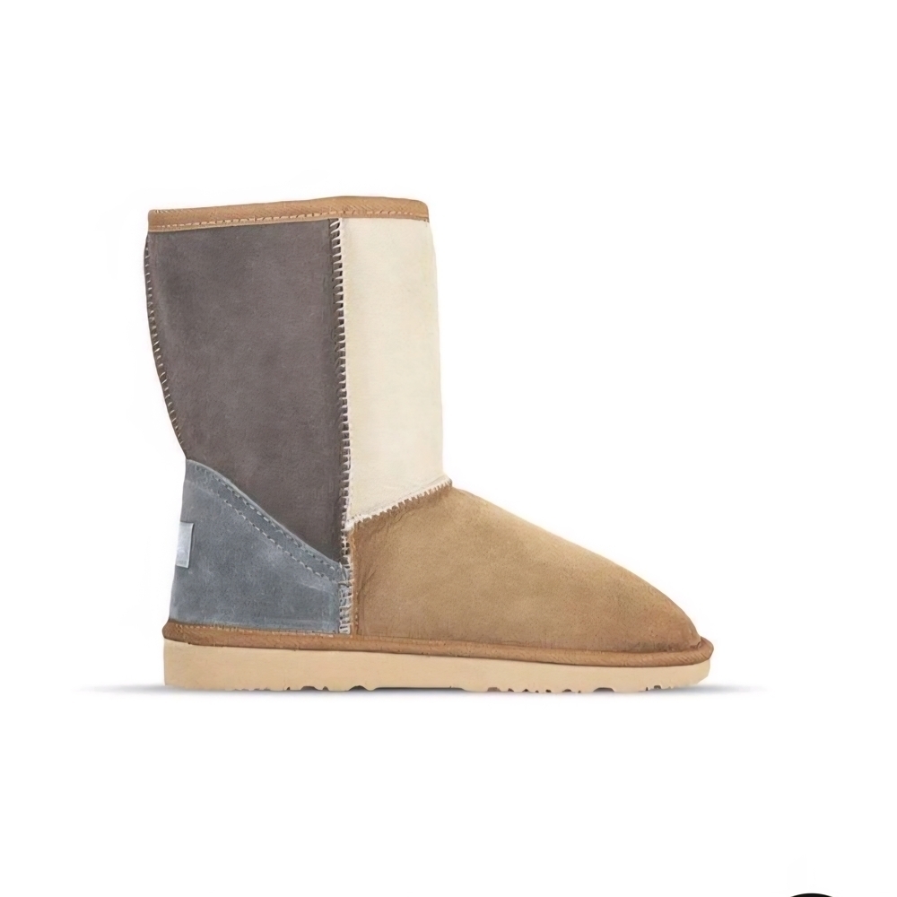 Burlee Austrilian Sheepskin Tricolor Women Boot